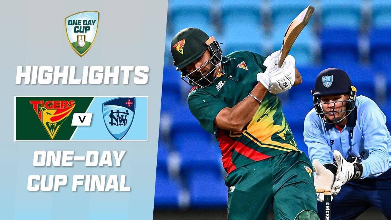 Tasmania v New South Wales | One-Day Cup Final 2025-26