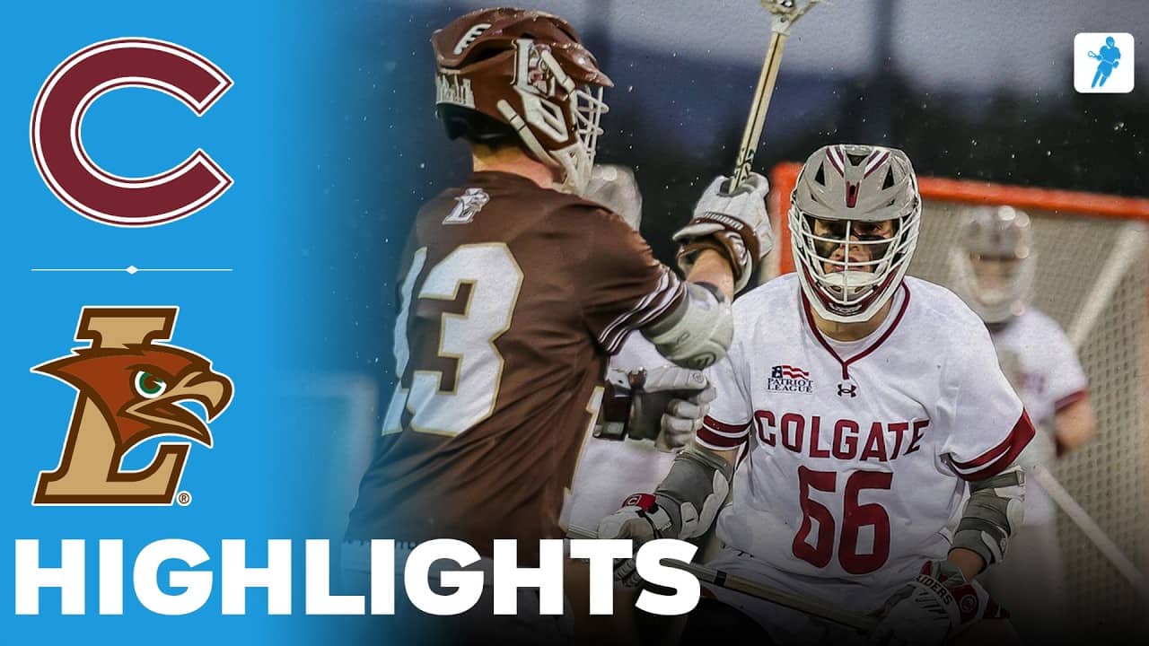 Colgate vs Lehigh | NCAA College Lacrosse | Highlights - April 10, 2026