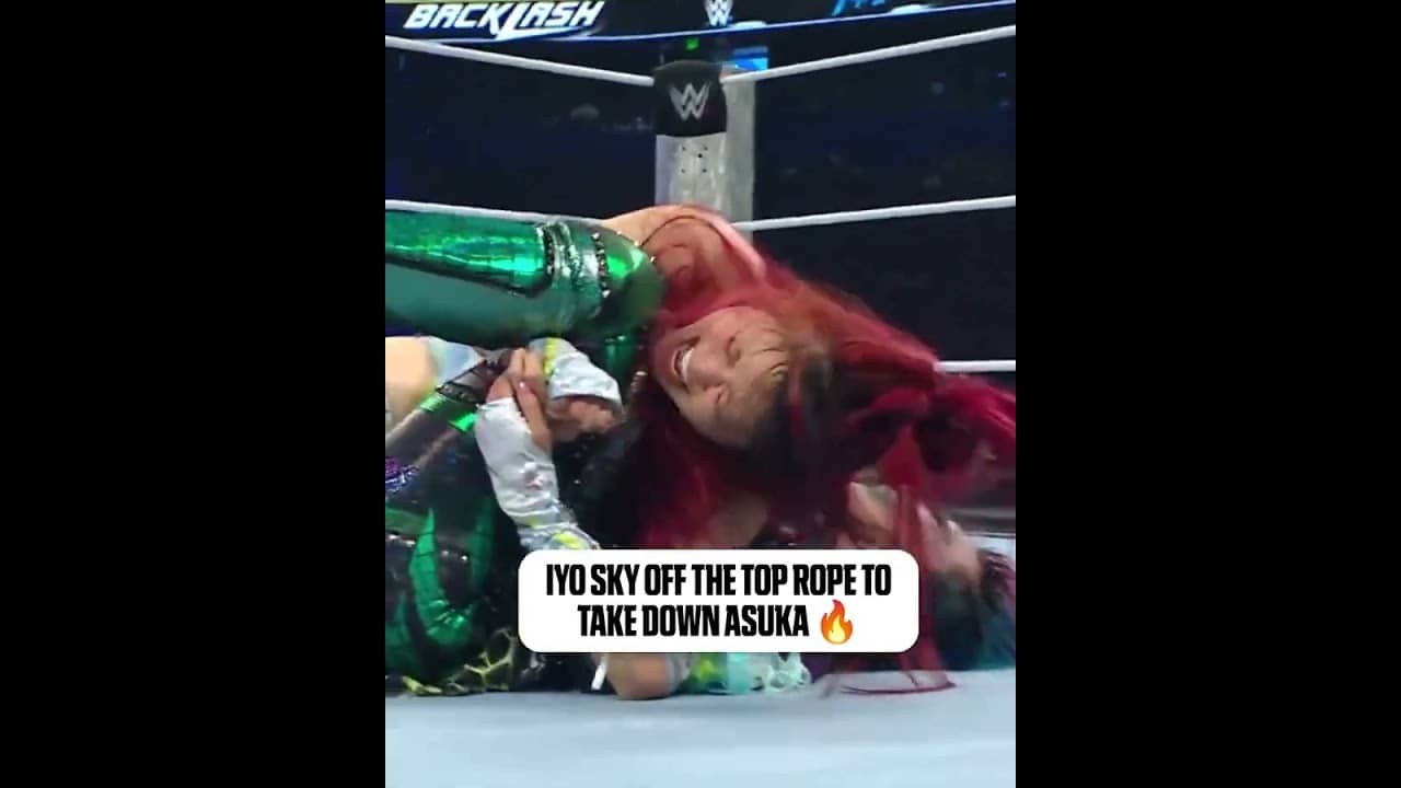 IYO SKY TAKES DOWN ASUKA!
