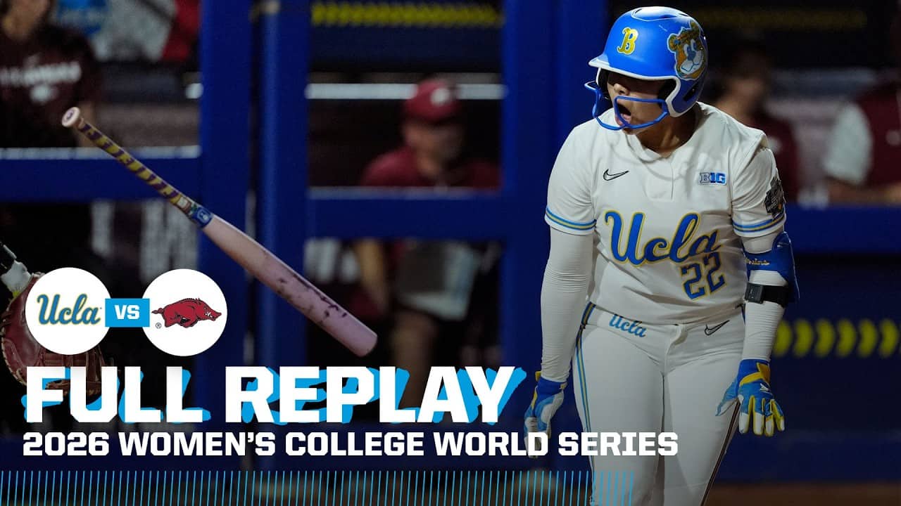 UCLA vs. Arkansas: 2026 Women's College World Series Elimination Game | FULL REPLAY