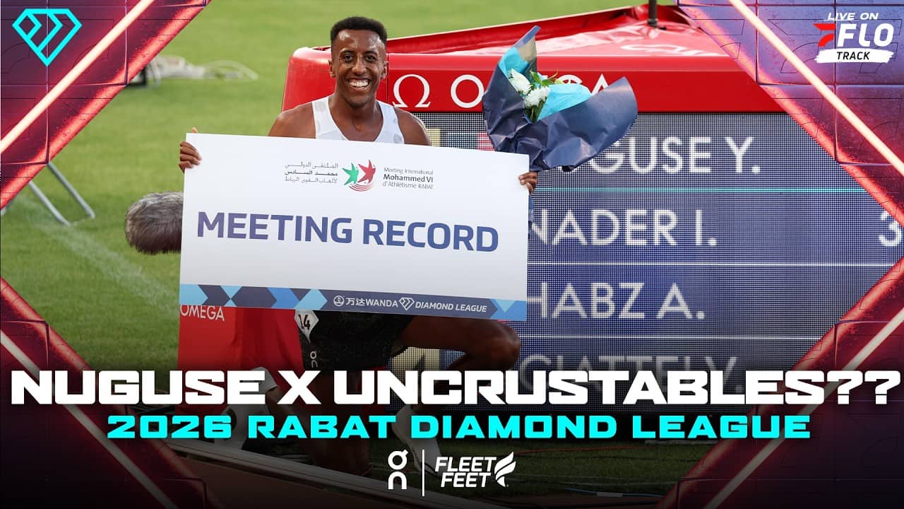 Yared Nuguse Wants 100 Uncrustables for Each Win | 2026 Rabat Diamond League Post-Race Interview