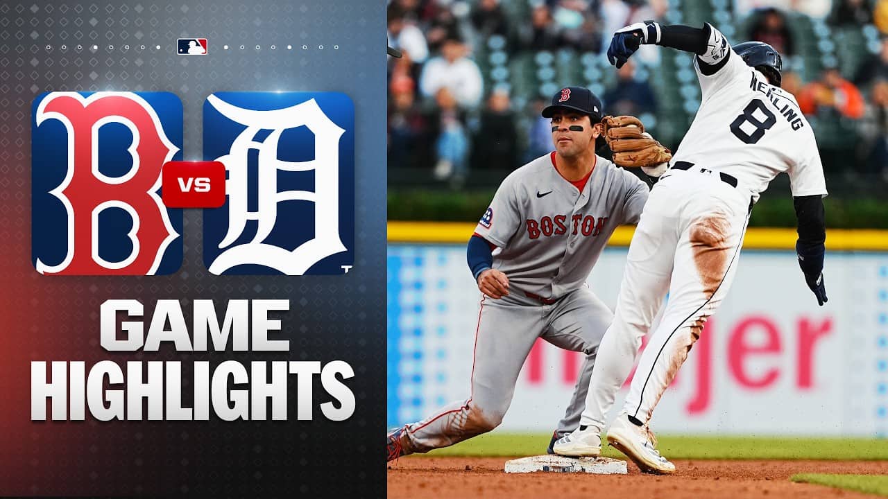 Red Sox vs. Tigers Game Highlights (5/6/26) | MLB Highlights