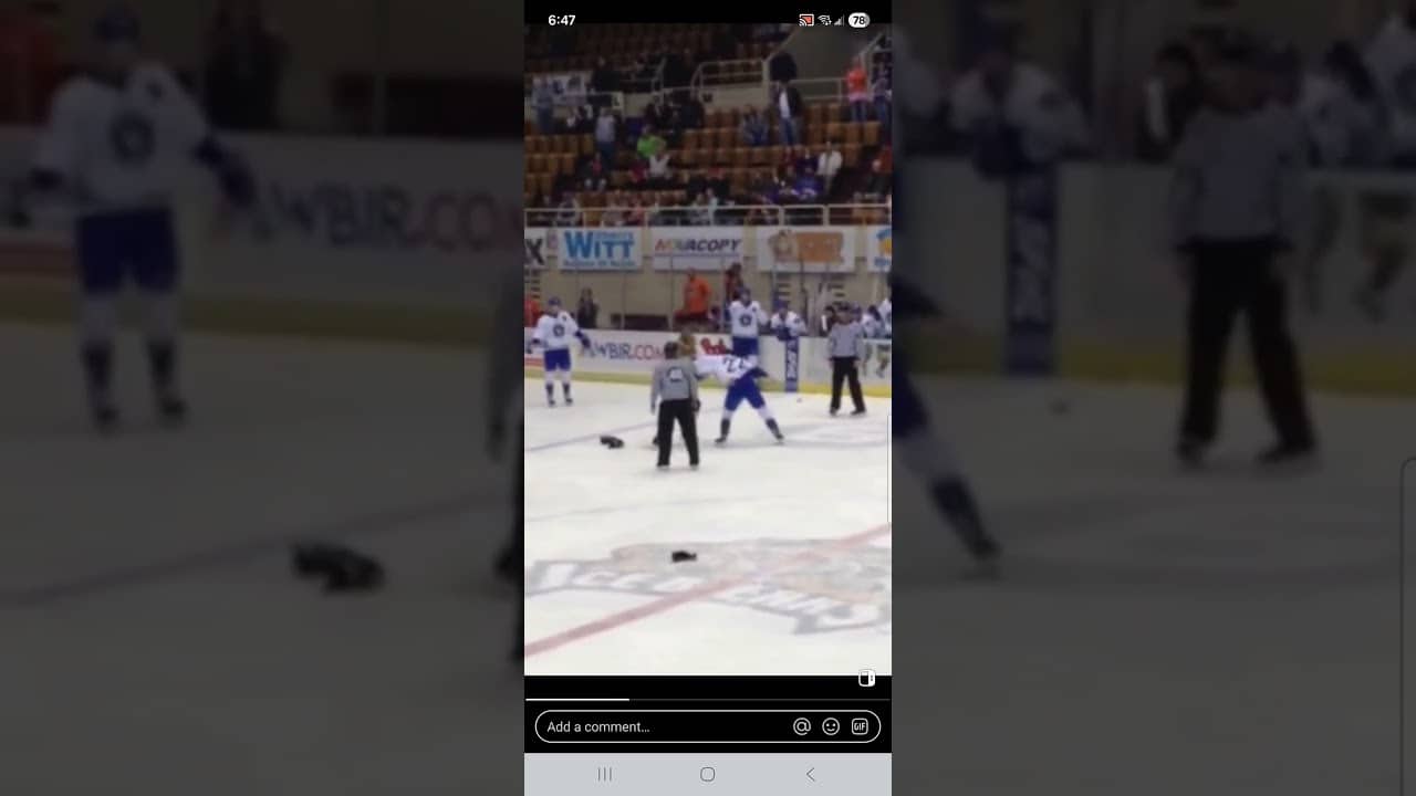 Brad Pawlowski vs Alex Gallant #SPHL Feb 6/14  📽 J.Wright