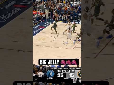Rudy Defense Leads To A Naz Reid Fast-break Jam