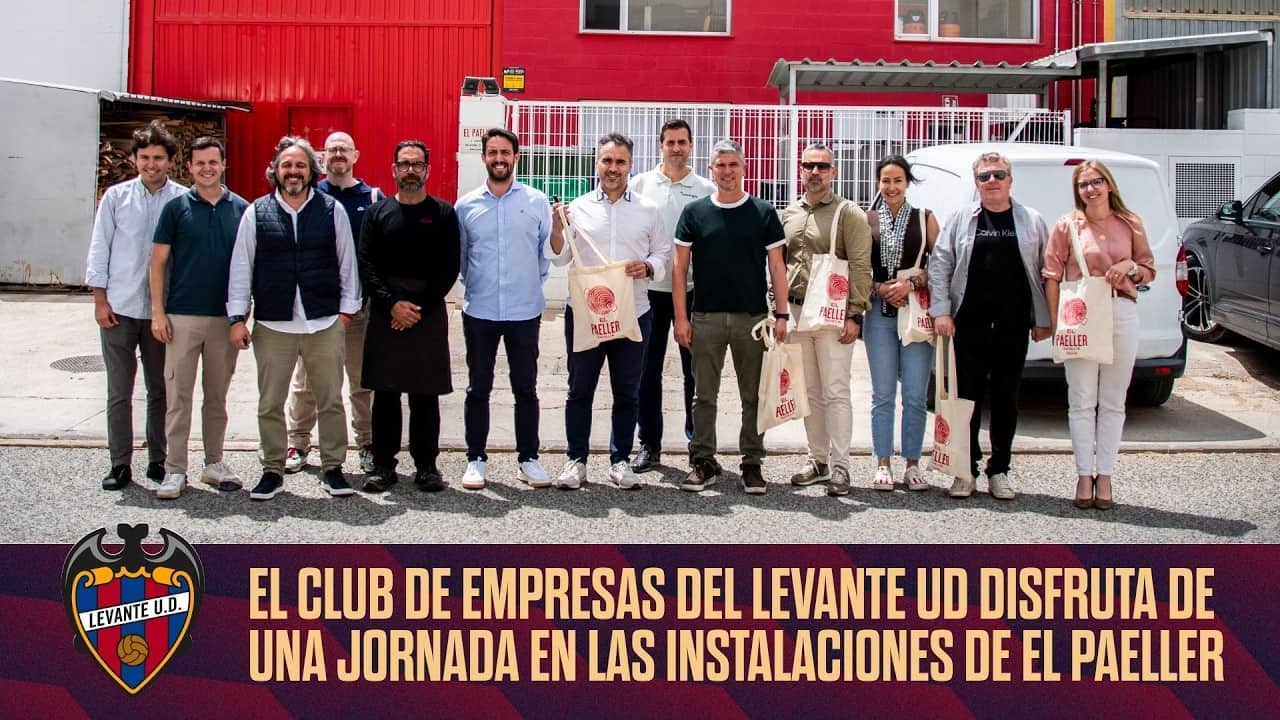 El Club de Empresas del Levante UD disfruta de una jornada en las instalaciones de El Paeller