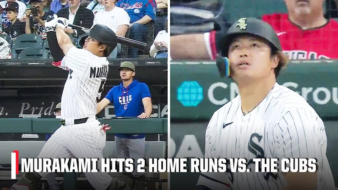 Munetaka Murakami’s first career MULTI-HOME RUN GAME 🚨 | MLB on ESPN