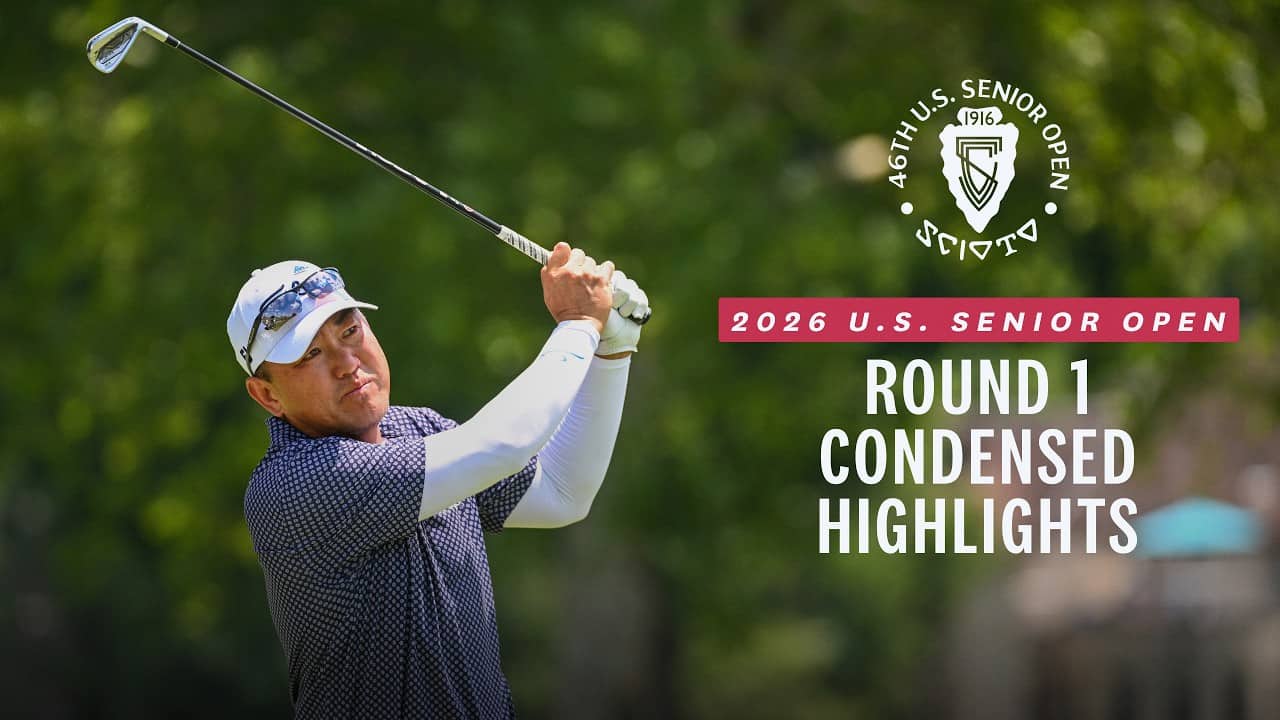 2026 U.S. Senior Open Highlights: Round 1, Condensed