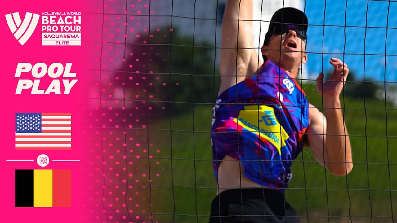 Crabb/Benesh vs. Vercauteren/Van Langendonck - Pool Play Highlights | Saquarema 2026 #BeachProTour