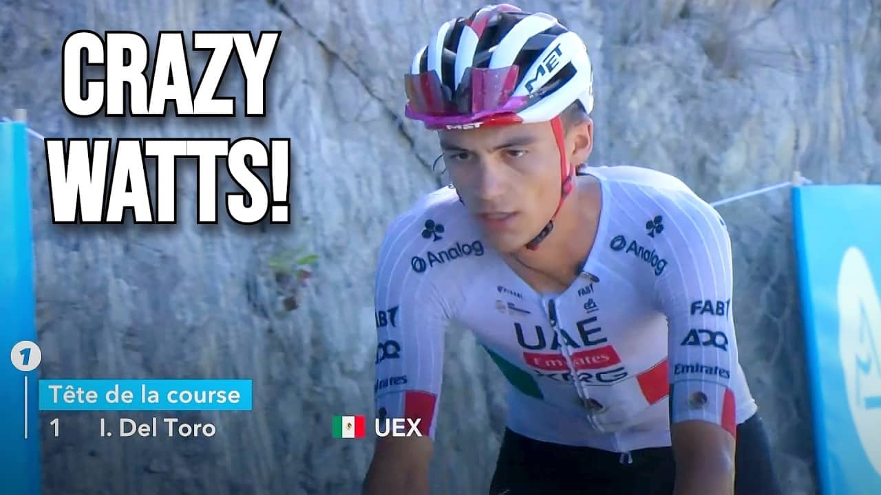 Isaac del Toro Destroys Vingegaard Record on Solaison | Tour Auvergne - Rhône-Alpes 2026 Stage 8