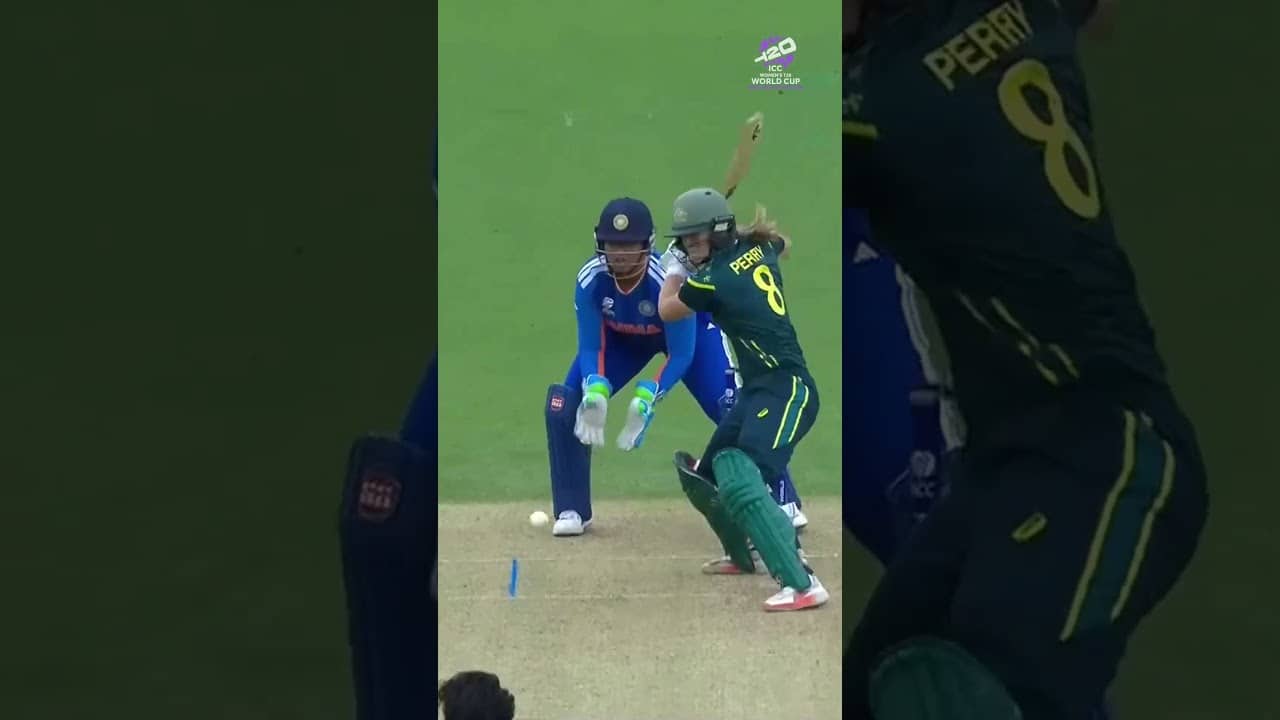 Catch Ellyse Perry's sensational batting effort that won her the @aramco POTM📹