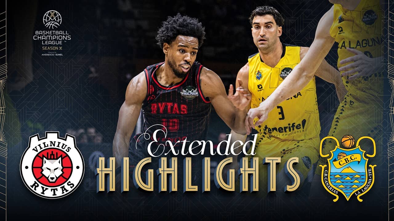 Rytas Vilnius v La Laguna Tenerife | Semi-Finals | Full Game Highlights | #BasketballCL 2025-26