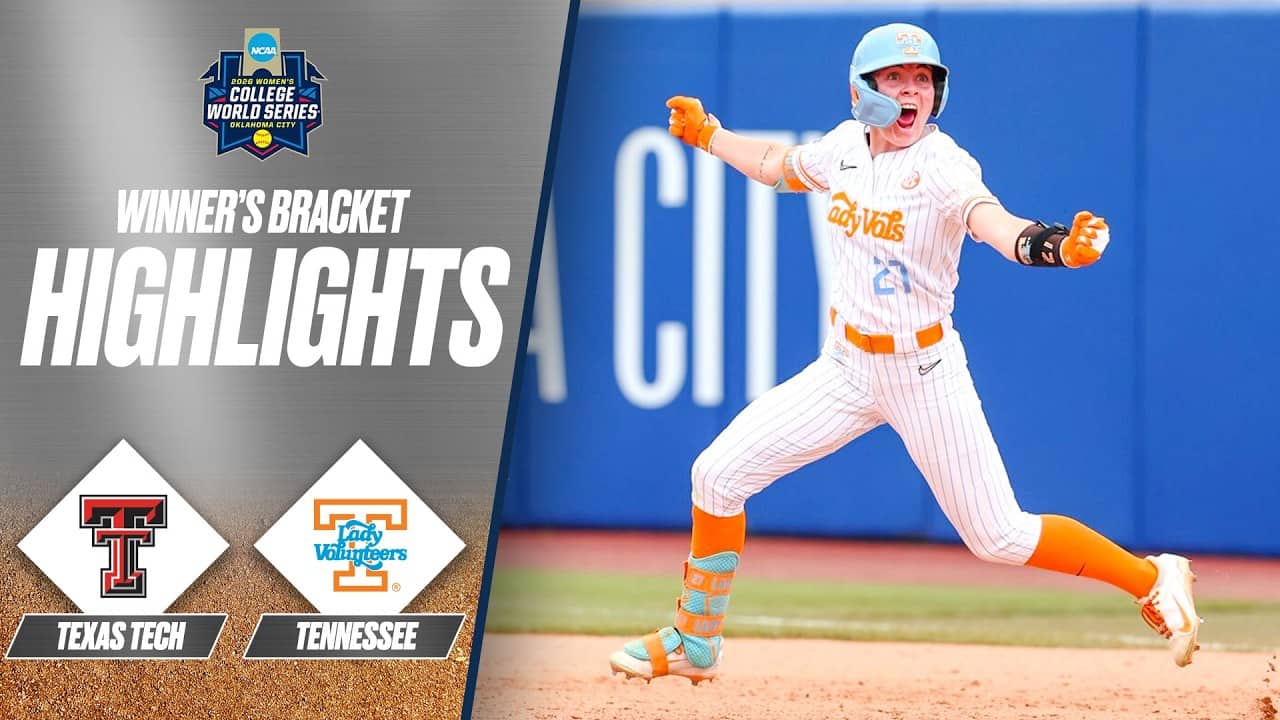 Tennessee vs. Texas Tech: 2026 Women's College World Series | Extended highlights