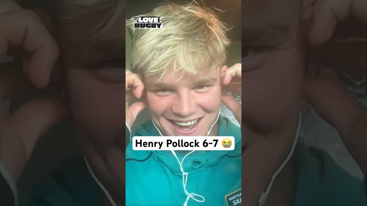 Henry Pollock never change 😂
