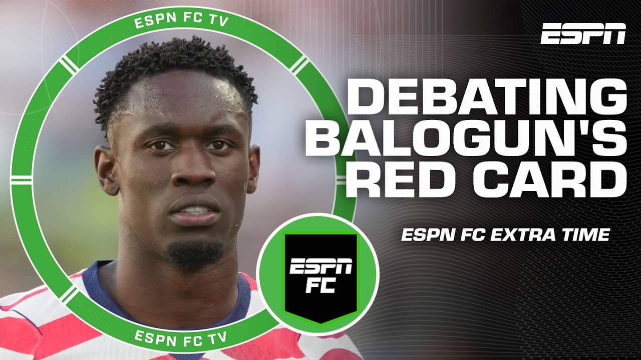 Which was worse: Balogun's red card or Messi's no-call? 🤔 | ESPN FC Extra Time