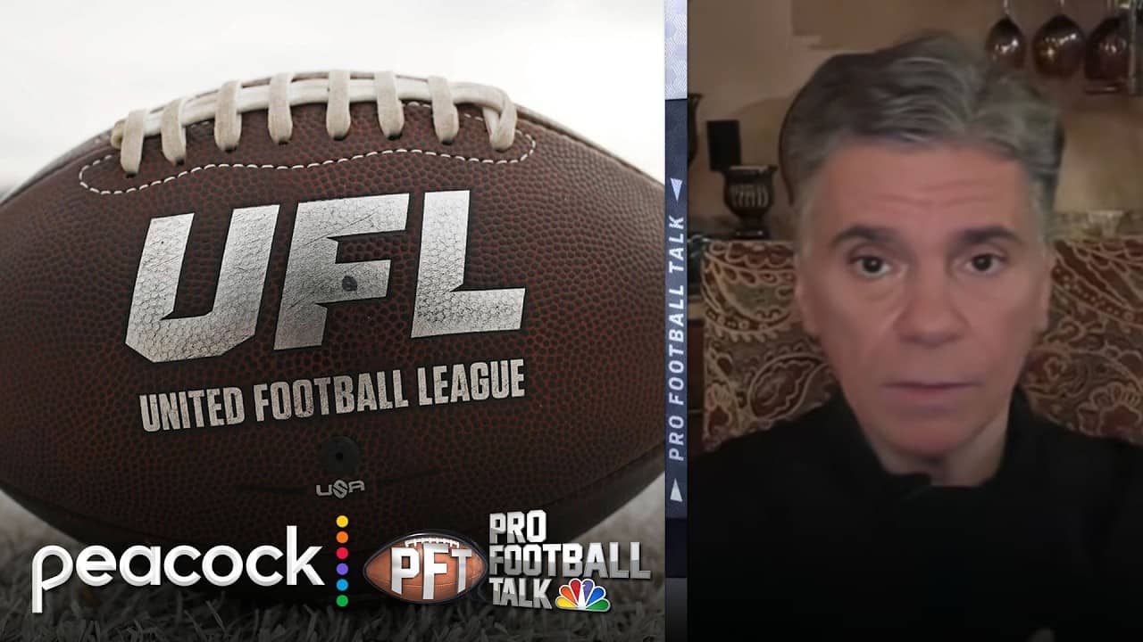 UFL 'has a purpose' as NFL's developmental league | Pro Football Talk | NFL on NBC