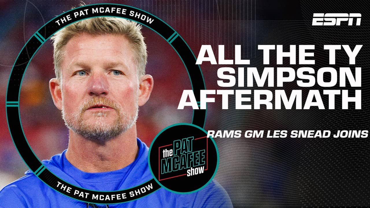 Rams GM Les Snead addresses Ty Simpson's 'SECRET MEETINGS' with Sean McVay 👀 | The Pat McAfee Show