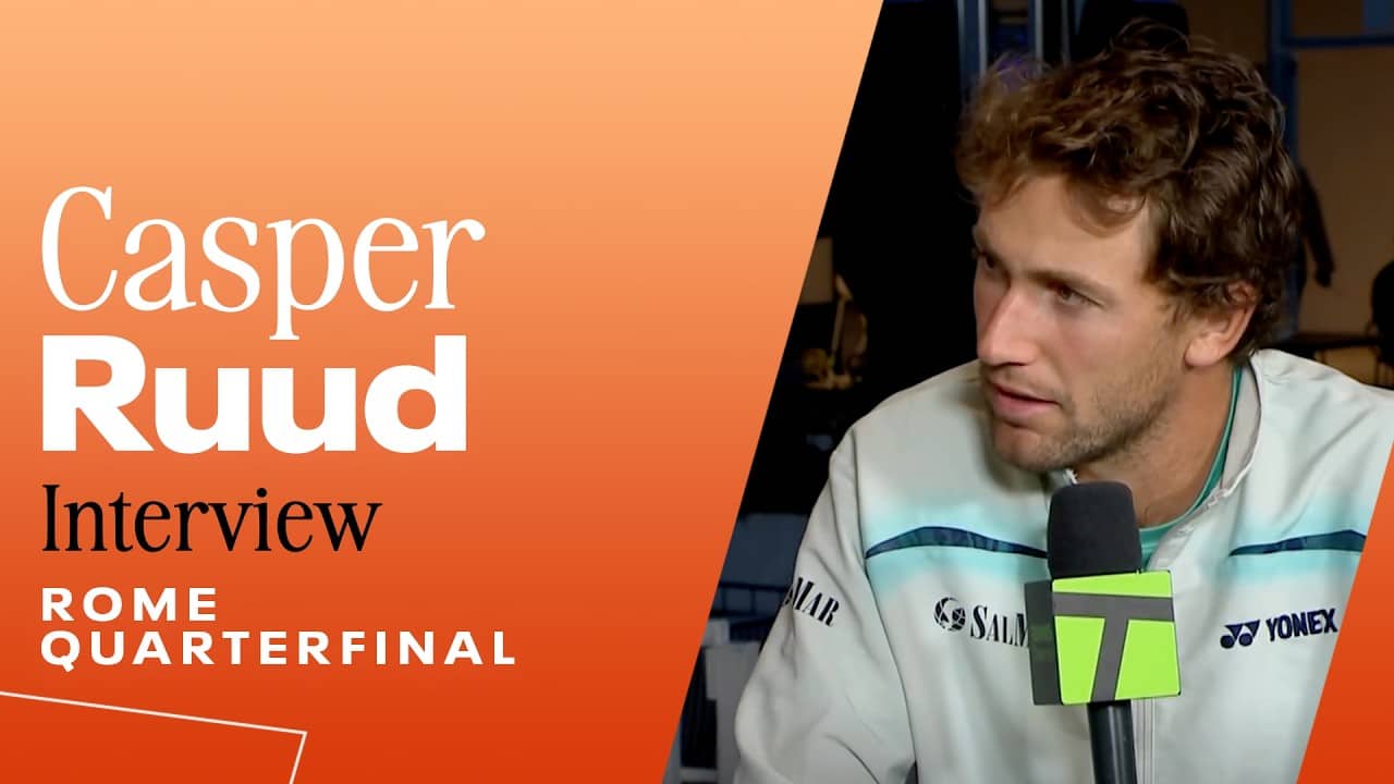 Casper Ruud Gives Rain Delay Tips After Reaching Semifinals | 2026 Rome