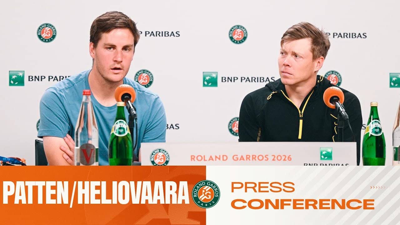 Henry Patten and Harri Heliovaara | Final Press Conference | Roland-Garros 2026