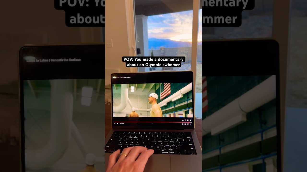 POV: You made a documentary of an Olympic swimmer