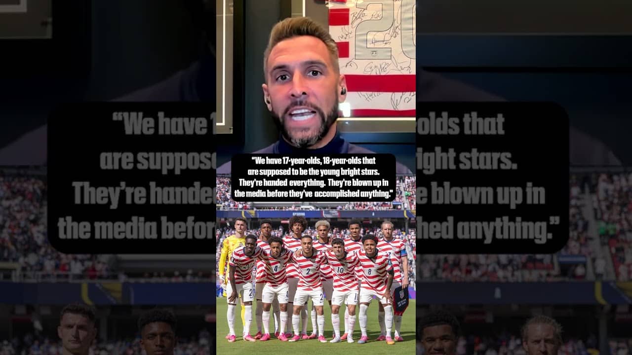 Geoff Cameron wants to see a change in the development of U.S. players 👀