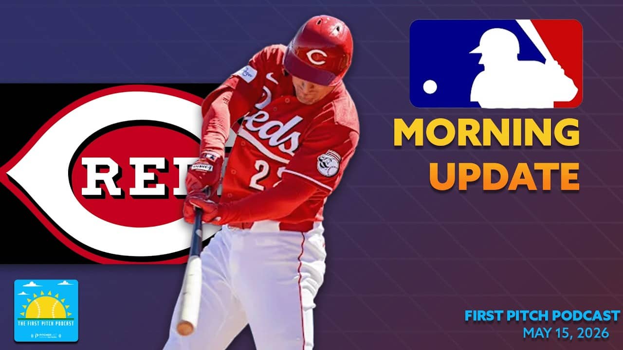 JJ Bleday Stays Red(s) Hot I Daily MLB News and Notes I First Pitch Podcast 5/15/26