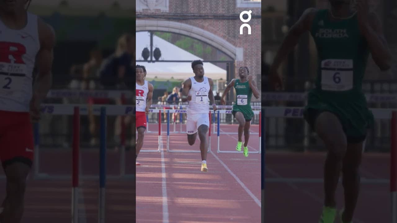 Jayden Douglas wins a Penn Relays Watch 😁