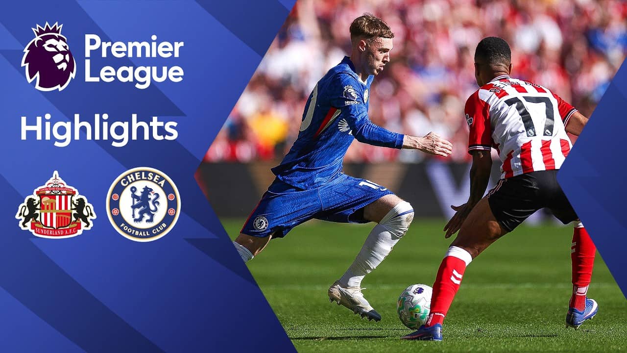 HIGHLIGHTS | Sunderland vs Chelsea | Premier League | Matchweek 38 | Sky Sport NZ