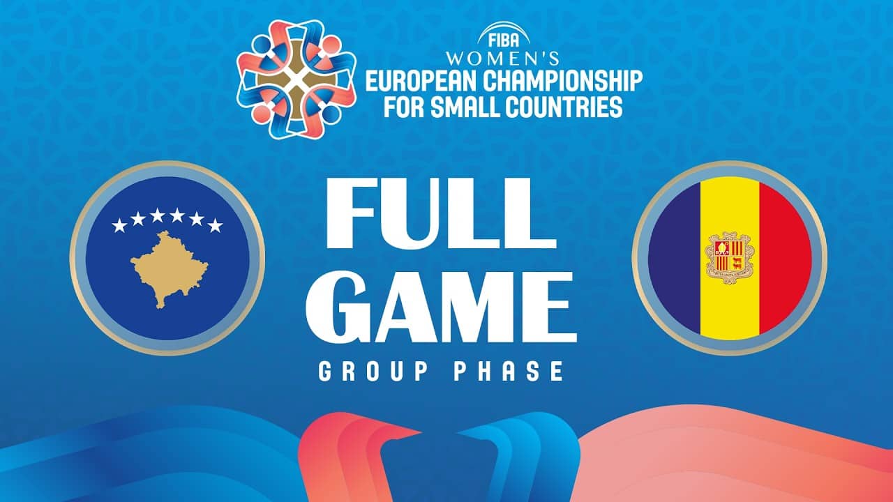 Kosovo v Andorra | Full Basketball Game | FIBA Women European Championship for Small Countries 2026