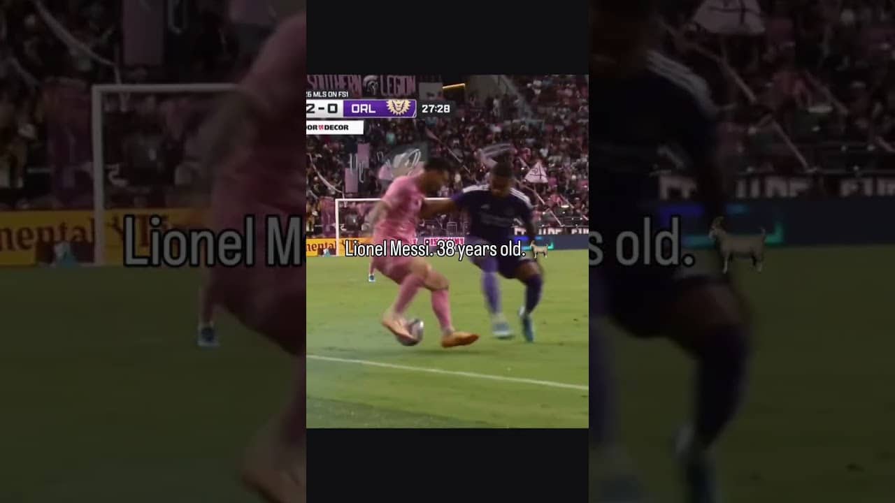 It never gets old 🐐 (via MLS on Apple TV)