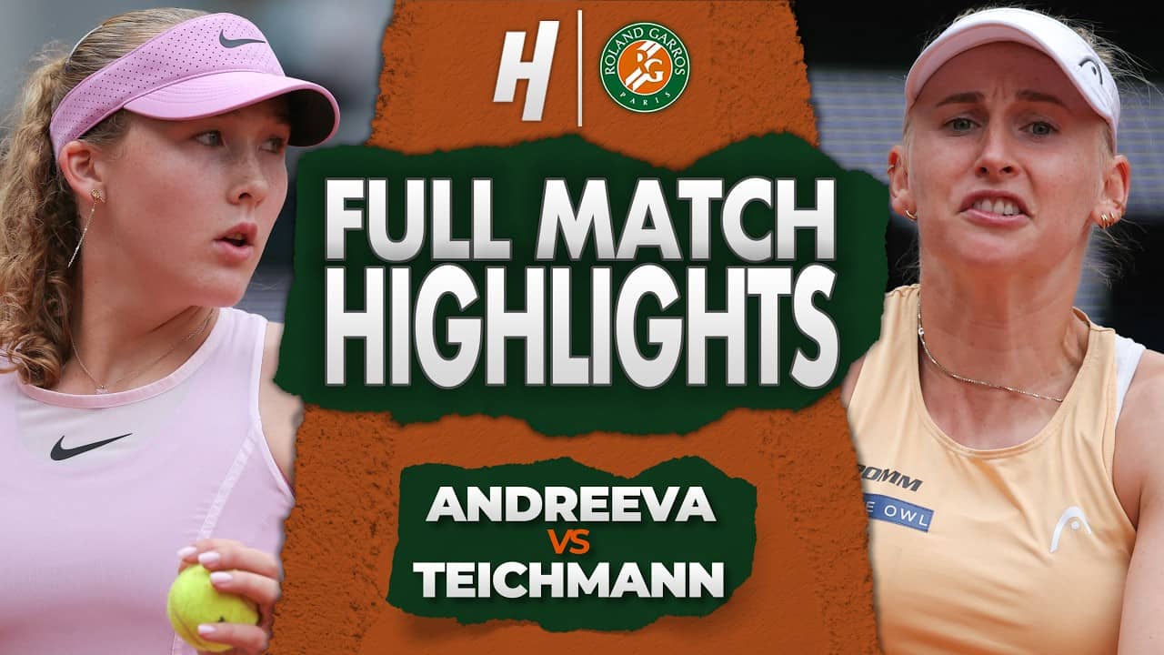 Mirra Andreeva vs Jil Teichmann - FULL Match Highlights | Round 4 | Roland Garros 2026