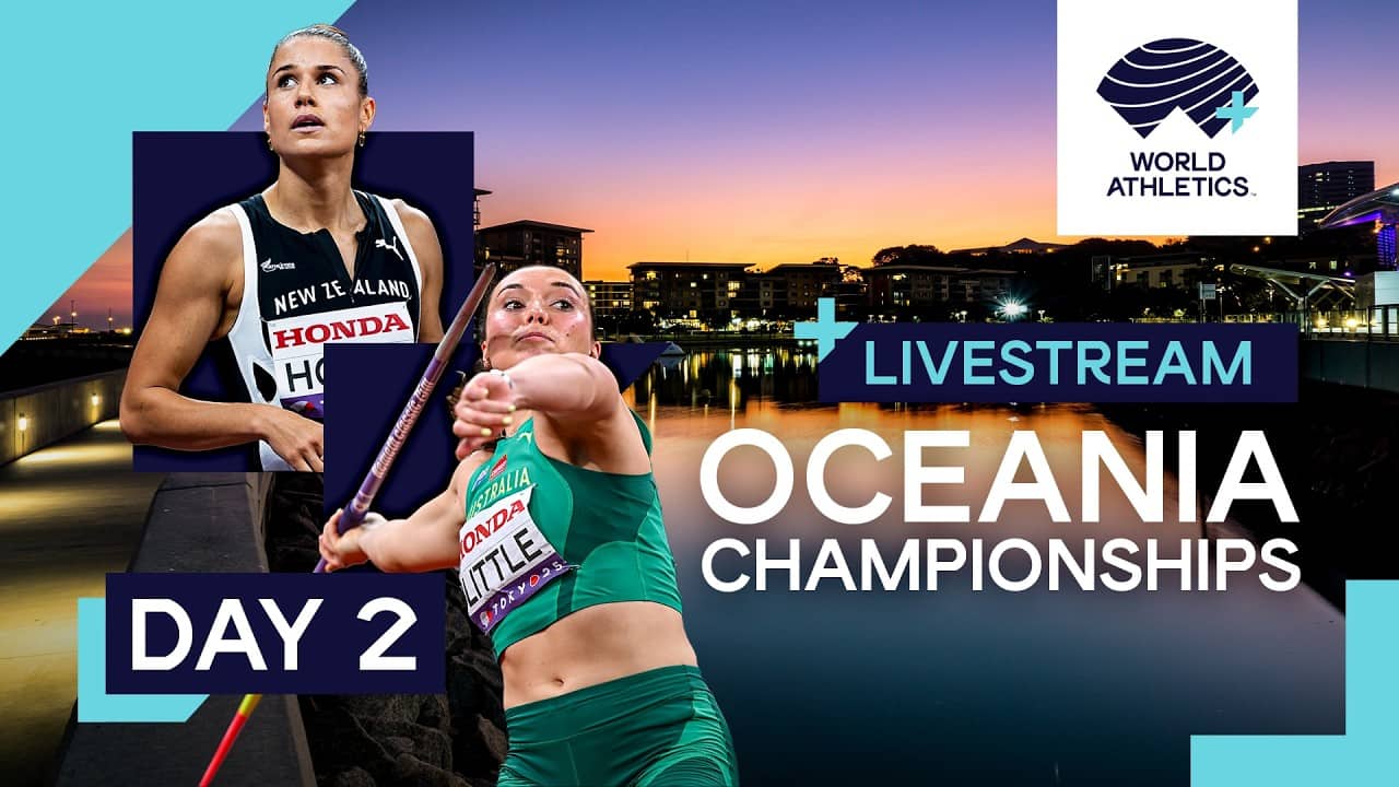 Livestream | Oceania Athletics Championships 2026 - Day 2