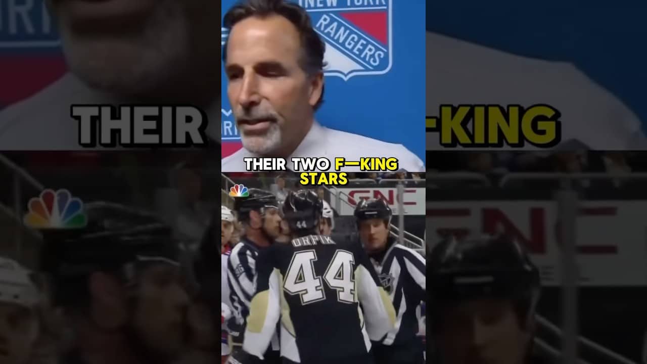 Vegas Golden Knights are undefeated in the Tortorella era👀 #NYR #nyrangers #newyorkrangers #shorts