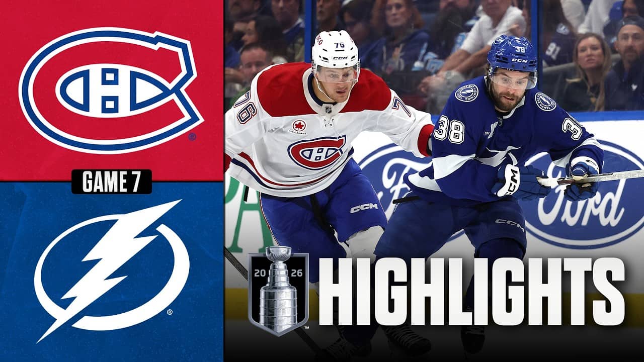 Canadiens vs. Lightning | NHL Playoff Highlights | Game 7 | May 3, 2026