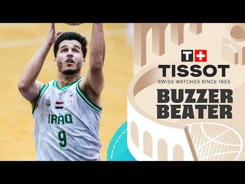 Murad Zewki 🇮🇶 | 🚨 TISSOT Buzzer Beater | FIBA Basketball World Cup 2027 Asian Qualifiers