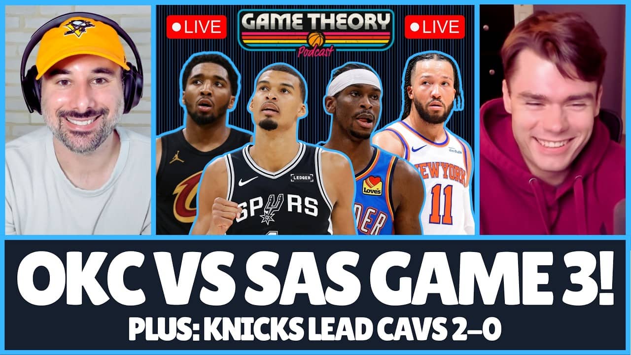 Thunder take 2-1 lead over Spurs w/ @HoopVenue  | Knicks Lead 2-0 | NBA Draft Lottery Proposal