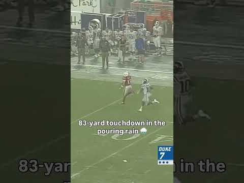 He slipped right through the defender 😅 #miamihurricanes #accfootball #collegefootball