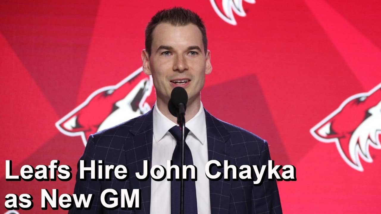 It's Official. John Chayka New Leafs GM, Sundin Hired as Senior Executive Advisor