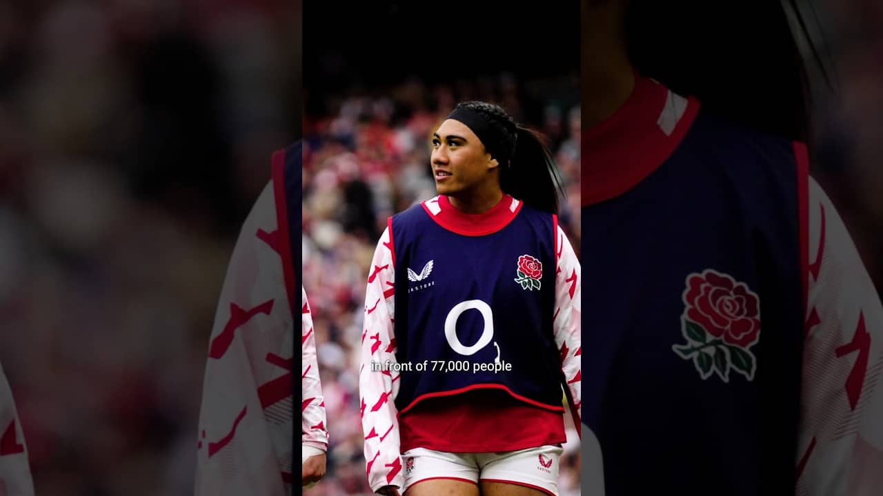 Haineala Lutui is officially a Red Rose 🌹 | @o2ukofficial | #WearTheRose