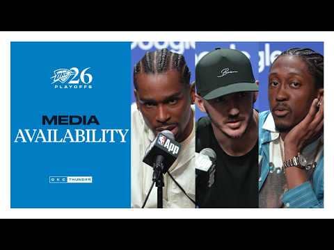 Post Game Media Availability | Playoffs | WCF Game 1 | Postgame Media | May 18, 2026