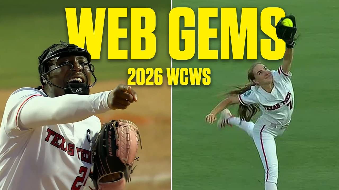 Top defensive plays from the 2026 Women's College World Series