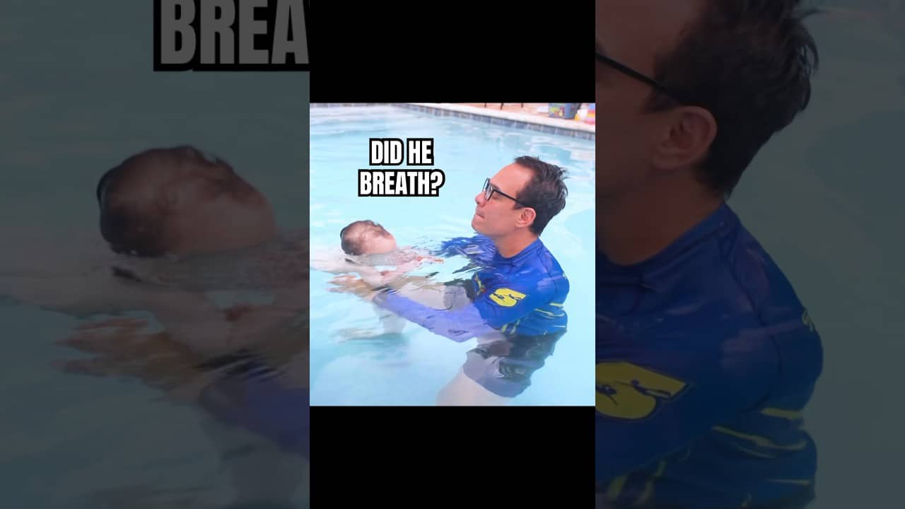 how to put your baby underwater?