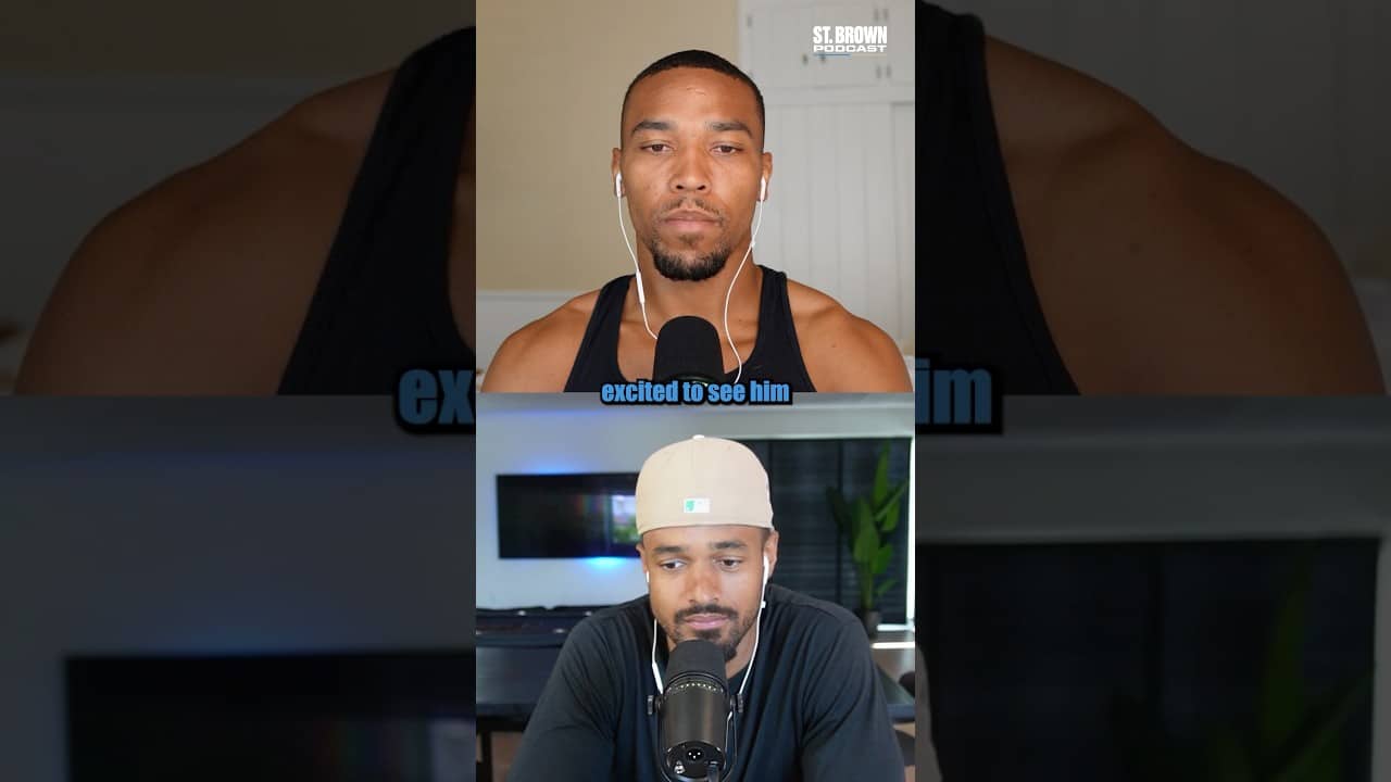 Amon-Ra St. Brown speaks on the Lions’ 2026 draft class 🏈