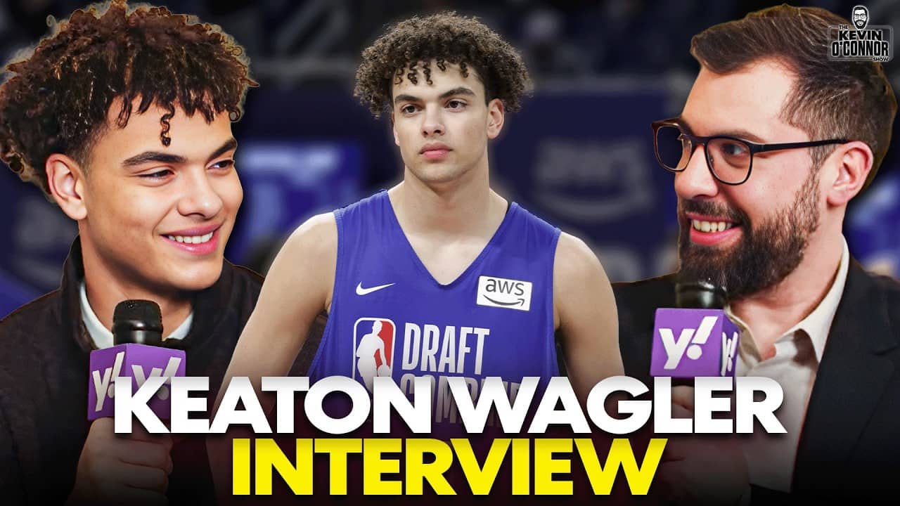 Keaton Wagler describes his game, lessons from 2026 NBA Playoffs & more