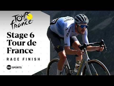 DESTROYED! 🤯 | Men's Tour de France Stage 6 Final KM's | TNT Sports Cycling