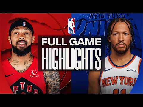 RAPTORS at KNICKS | FULL GAME HIGHLIGHTS | April 10, 2026