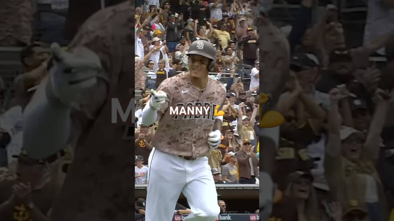 There goes that Manny. #mlb #padres #homerun #highlights #sports #baseball #mannymachado