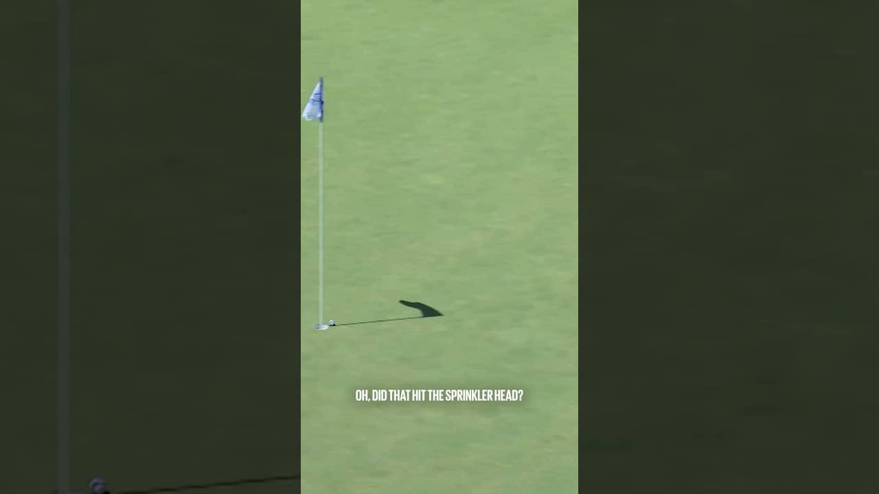 Nearly the CRAZIEST hole-in-one! 😱