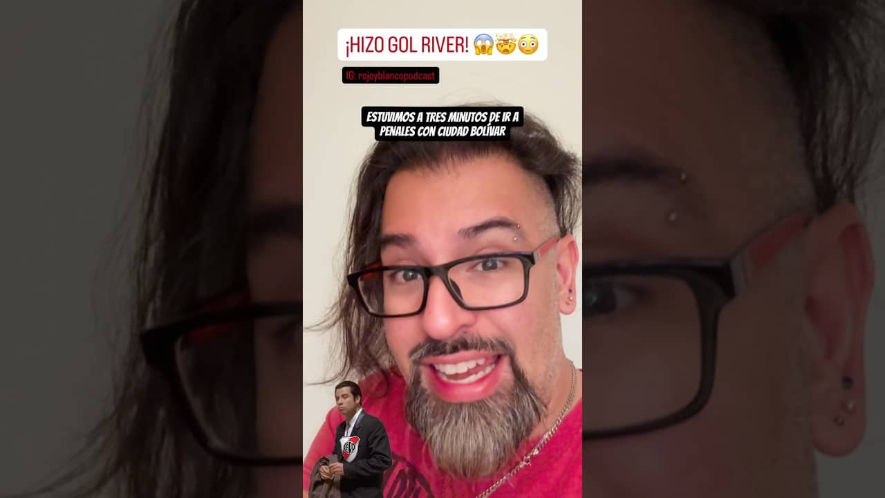 ¡HIZO GOL RIVER! 😱🤯😳 || @carlitos91218