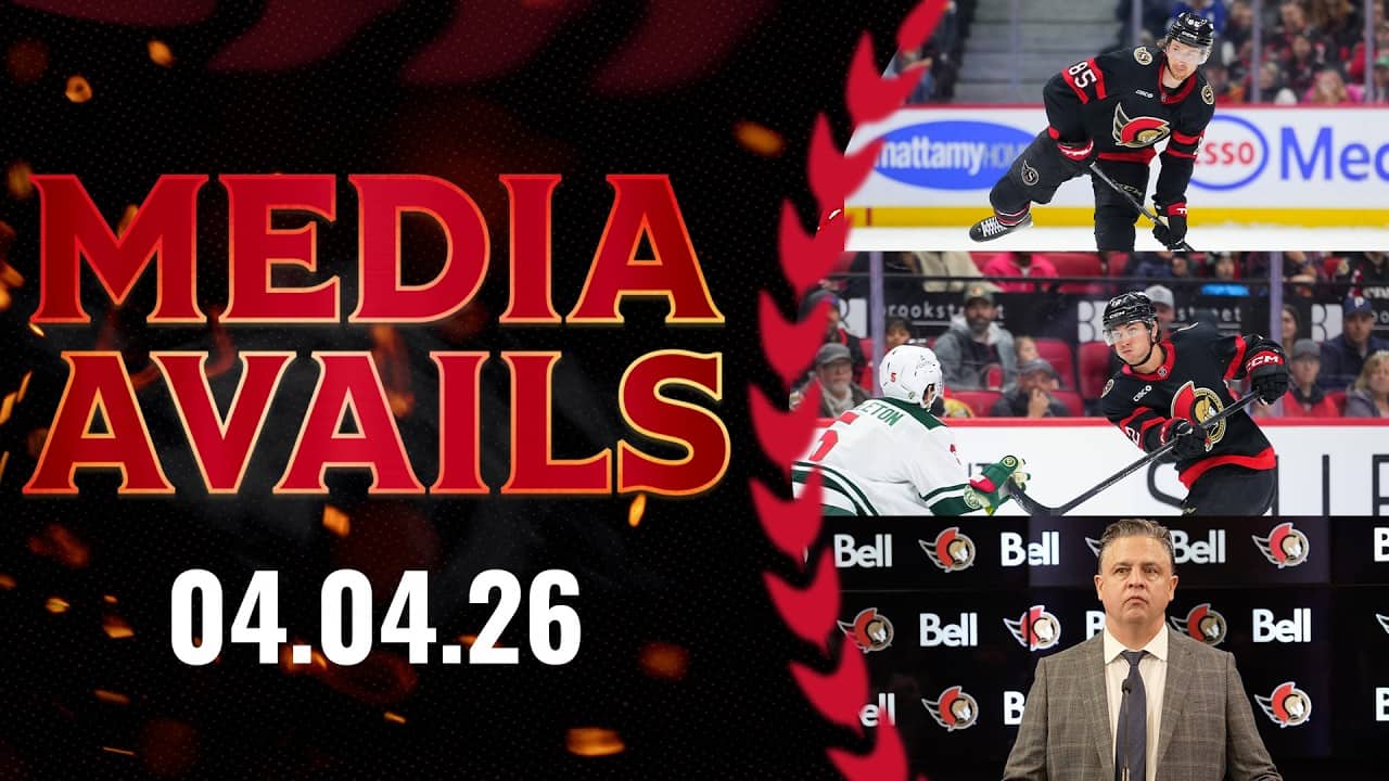 Jake Sanderson, Shane Pinto, Travis Green Postgame Media vs MIN