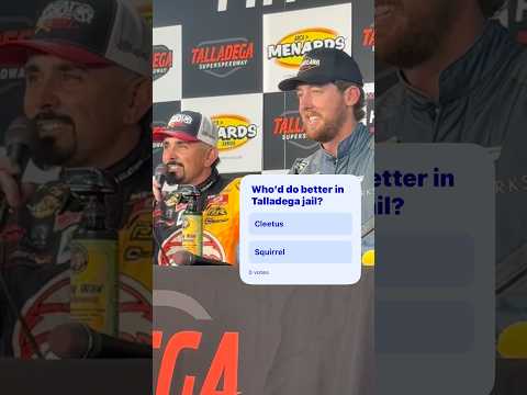 Talladega jail bet?!?